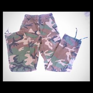 Army camp fatigues